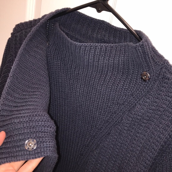 Lou & Grey navy sweater/cardigan - Picture 3 of 4
